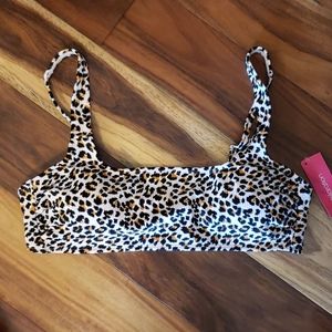 BRAND NEW Leopard Bikini Top
